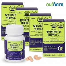 뉴메이트 활력비타민B 컴플렉스C (4박스/8개월분)